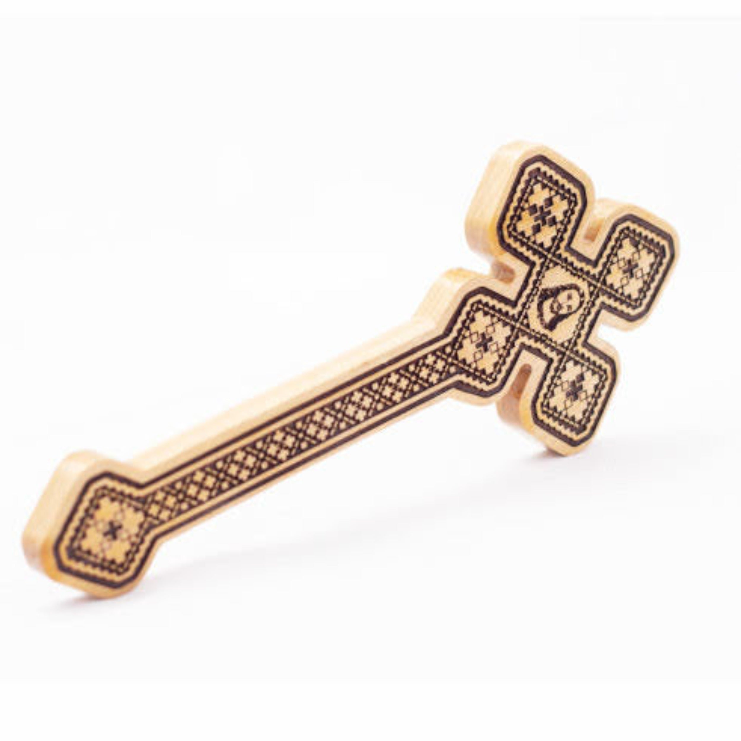 Priest Blessing Cross