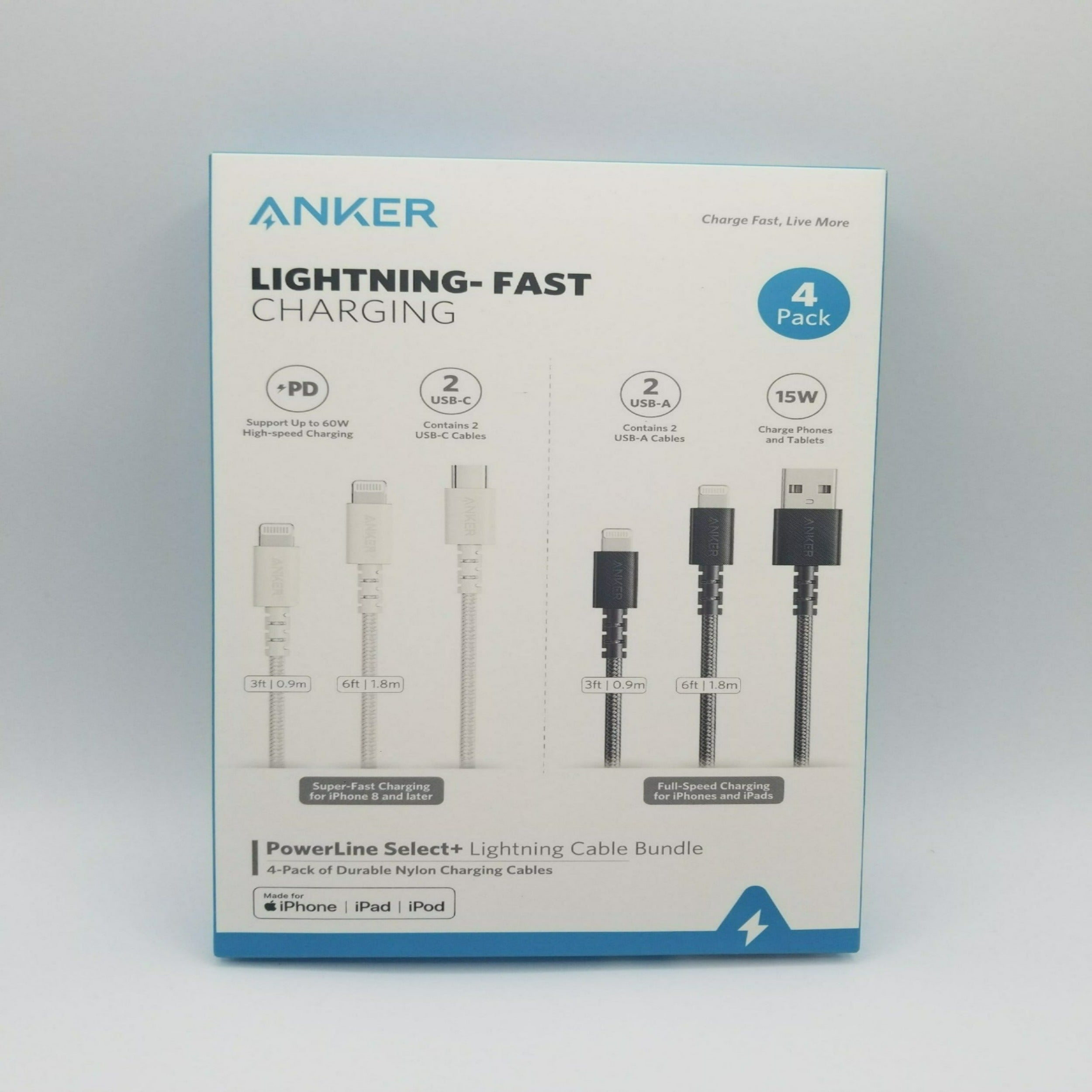 Anker PowerLine Select+ USB-C y USB-A